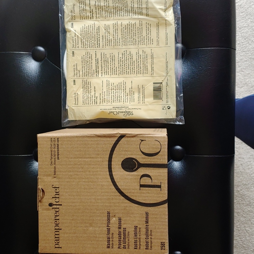 Pampered Chef Manual Food Processor
